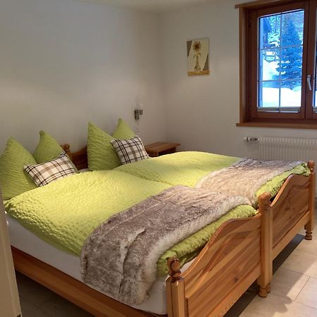 Apartament Haus Alpenperle Saas-Almagell Pokój zdjęcie