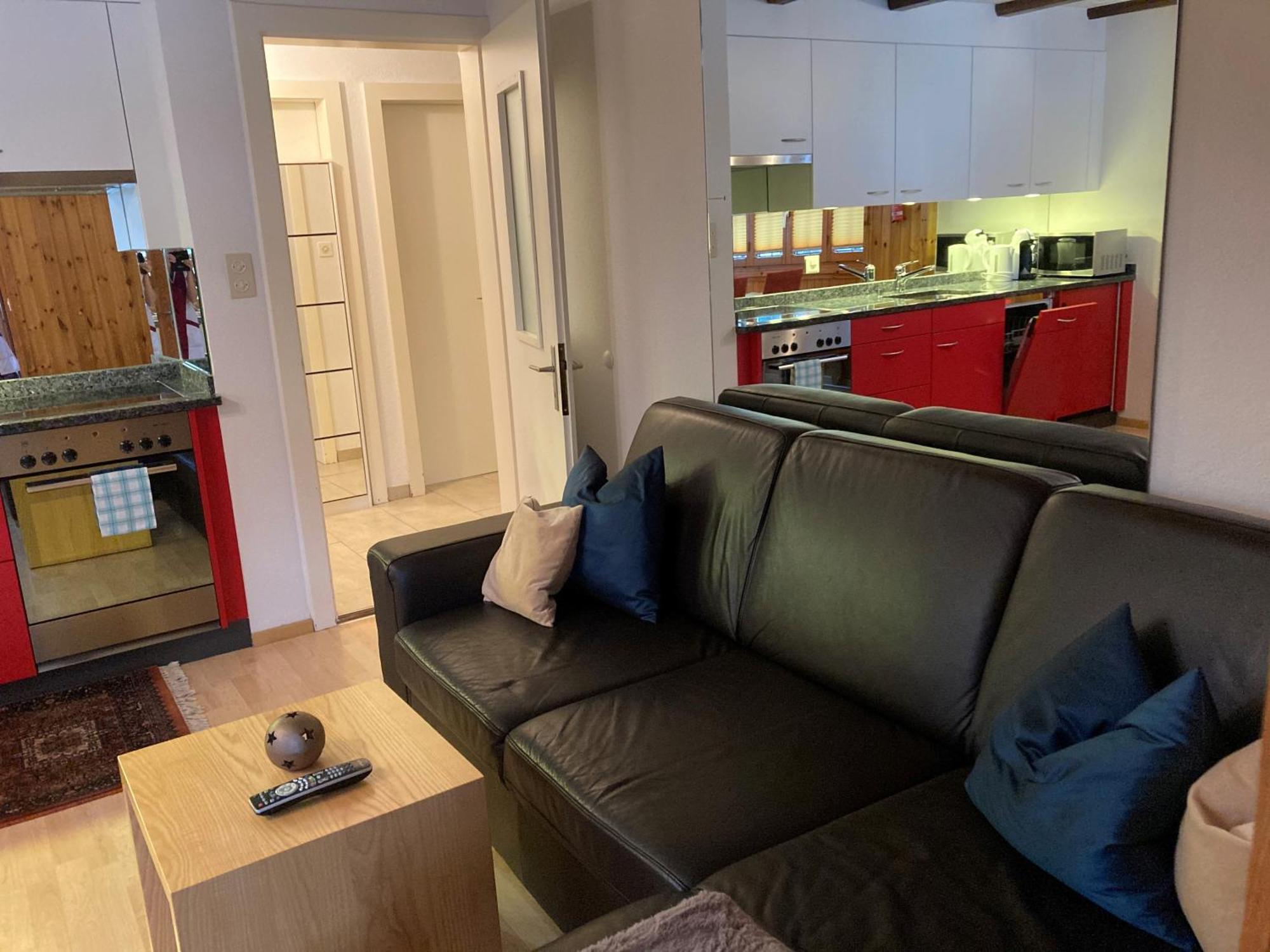 Apartament Haus Alpenperle Saas-Almagell Pokój zdjęcie