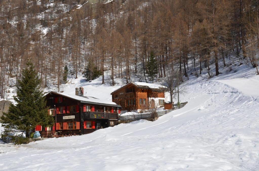 Apartament Haus Alpenperle Saas-Almagell Zewnętrze zdjęcie