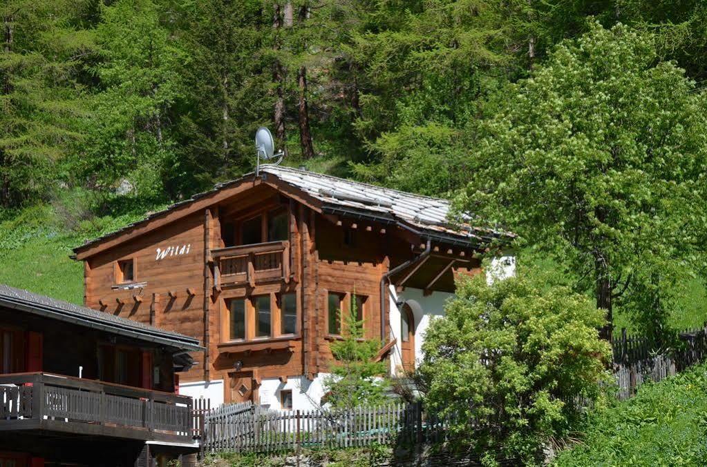 Apartament Haus Alpenperle Saas-Almagell Zewnętrze zdjęcie